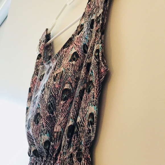 Peacock-patterned Dress - Picture 4 of 5